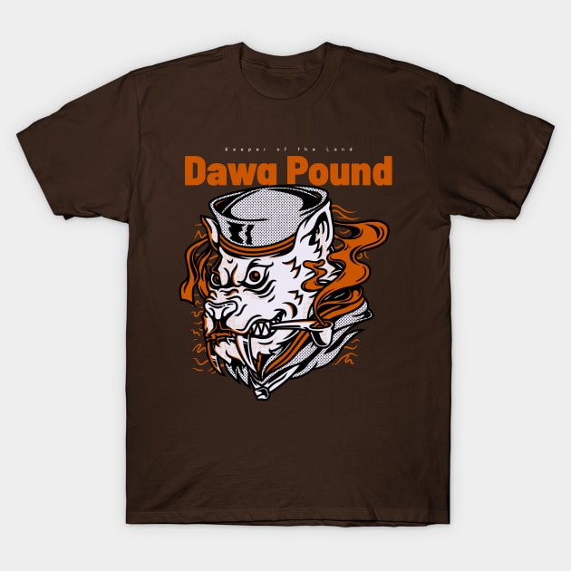 Dawg Pound T-Shirt by T-Shirt Kingdom by Elitenando.store